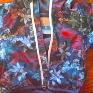 Columbia fleece lined jacket